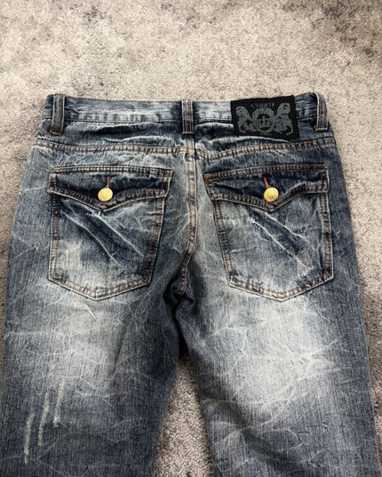 LOWBOX "DESTROYED FADE" DENIM (S)