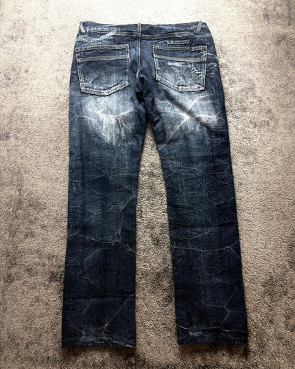 SEMANTIC DESIGN "DARK MIDNIGHT FADE" DENIM