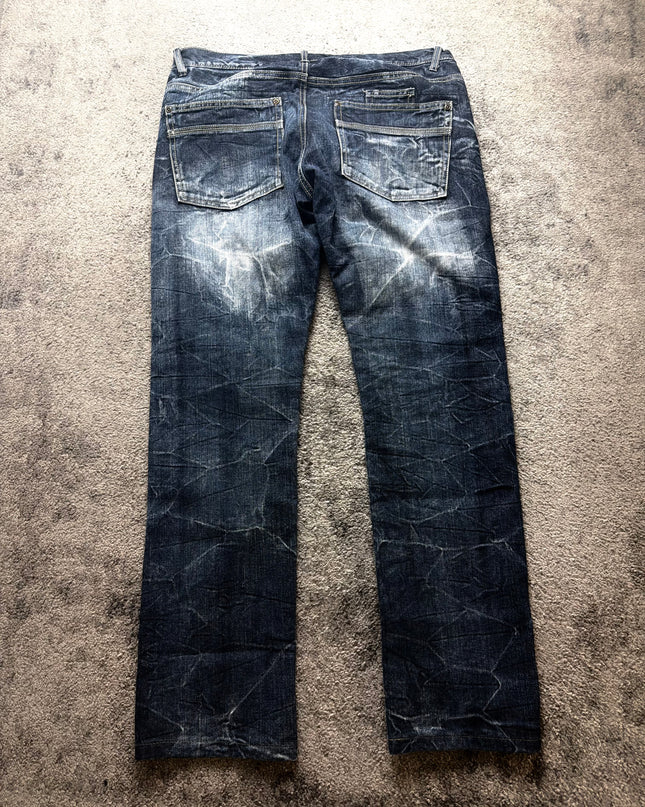 SEMANTIC DESIGN "DARK MIDNIGHT FADE" DENIM