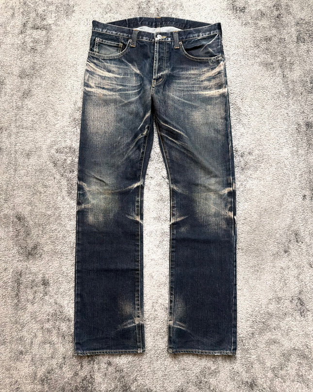 TAKEO KIKUCHI "MIDNIGHT FADE" DENIM