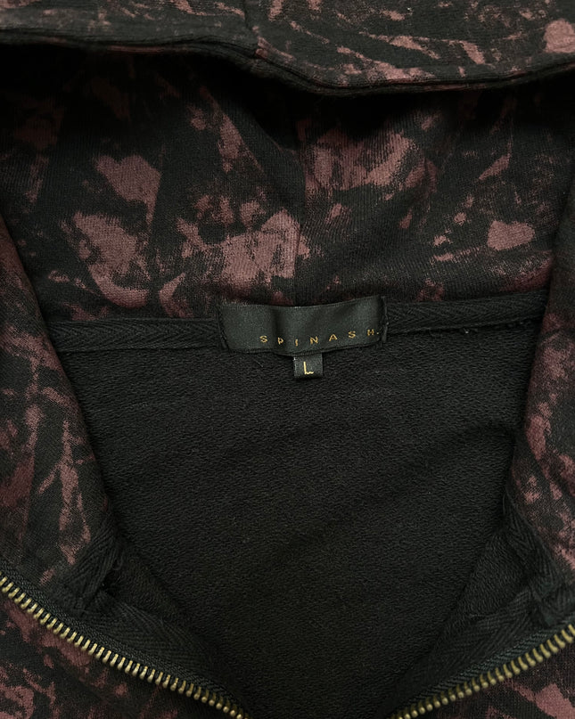 SPINASH CROSS ZIP HOODIE 