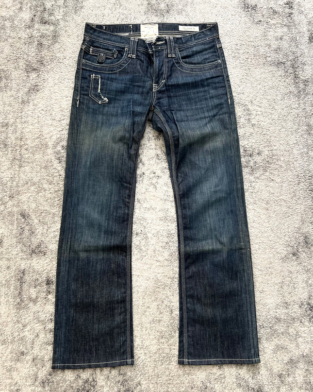 TAVERNI "EDGE LINE DISTORTION" DENIM