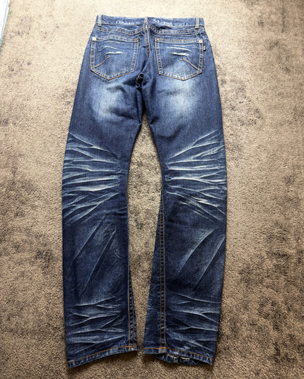 MORGAN "FADED MOTION" DENIM