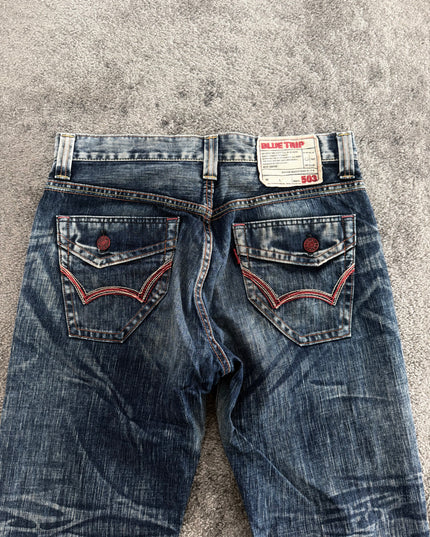 BLUETRIP "SUNBURST FADE" DENIM (M)