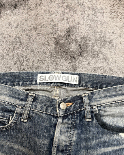 SLOWGUN "SHATTERED LOVERS" DENIM