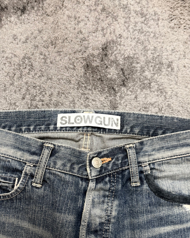 SLOWGUN "SHATTERED LOVERS" DENIM