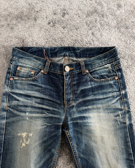 NUMBER ZERO "SUNFADE DAMAGE" DENIM (M-L)