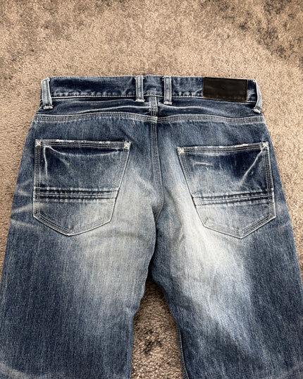 BLUE WAY X URBAN CRAFT "WAVE FADE" DENIM (S-M)