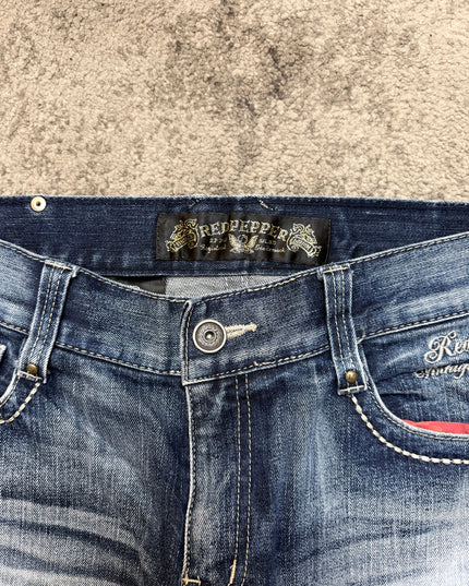 RED PEPPER "FADE BLOOM" DENIM