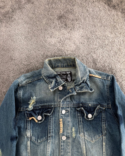 THREE STONES "DUST FADE" DENIM JACKET