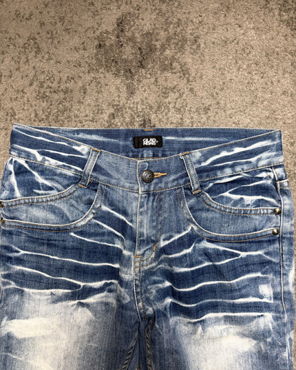 GLAD NEWS "STATIC WAVES" DENIM