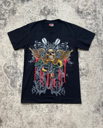 THUNDER PLUS BLADE AND SKULL TEE