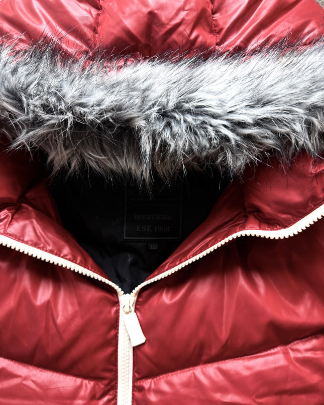 CONVERSE "RED STATIC" PUFFER