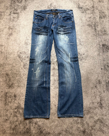 ROOT THREE "PAINTSTORM RAIL" DENIM