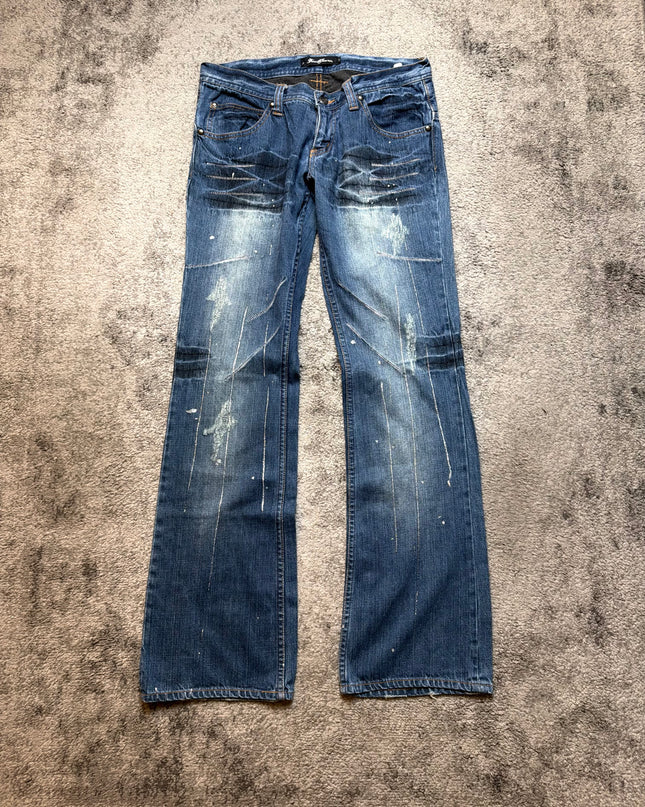 ROOT THREE "PAINTSTORM RAIL" DENIM