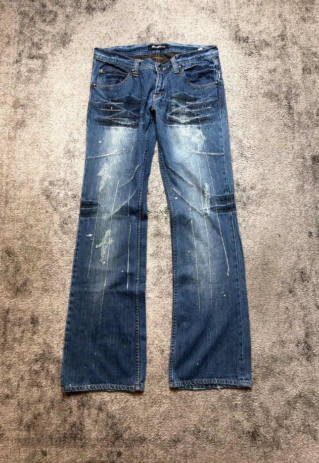 ROOT THREE "PAINTSTORM RAIL" DENIM
