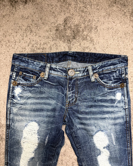 TOTO JEANS "GHOST FADE" DENIM