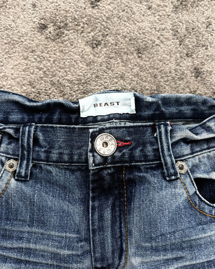 BEAST "ICE FADE WHISKER" DENIM (M)