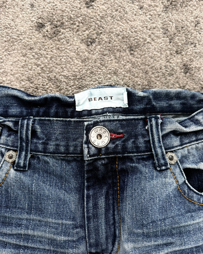 BEAST "ICE FADE WHISKER" DENIM (M)