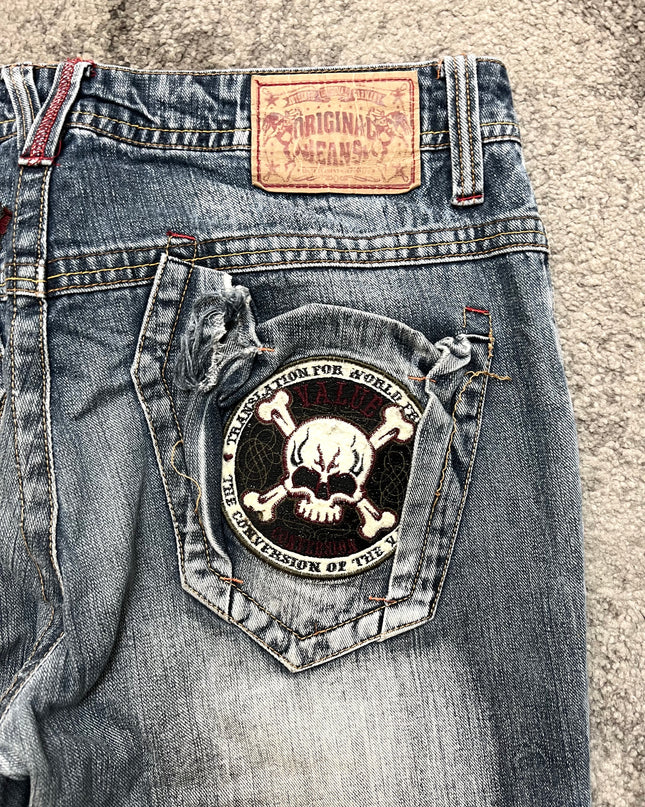 WORLD FREEDOM "SKULL REQUIEM" DENIM