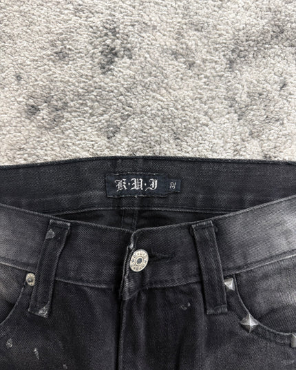K.U.I "MIDNIGHT SPLATTER" DENIM (S-M)