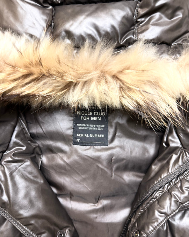 NICOLE CLUB "NOIR MEMORY" PUFFER