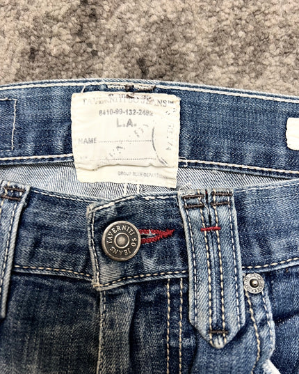 TAVERNI "ECLIPSE STITCH" DENIM
