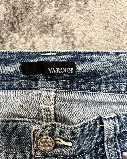 VAROSH "CONCRETE HALO PATCH" DENIM