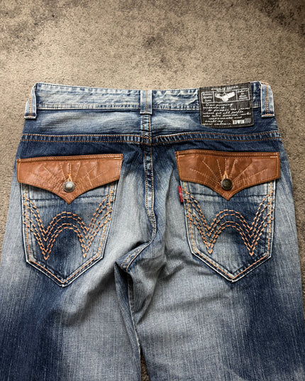 EDWIN "GHOST FADE FLARE" DENIM