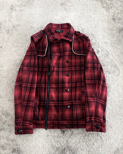 INTHEATTIC "REBEL PLAID LAYER" JACKET (M)