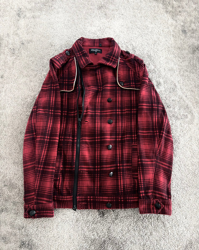 INTHEATTIC "REBEL PLAID LAYER" JACKET (M)
