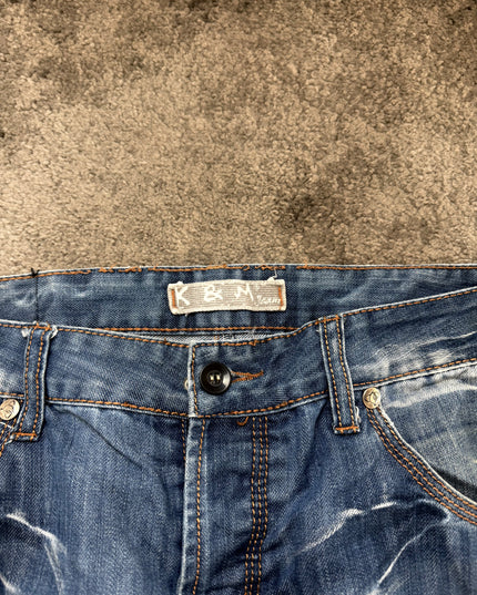 KOSMO LUPO "CRACKED LIGHT" DENIM