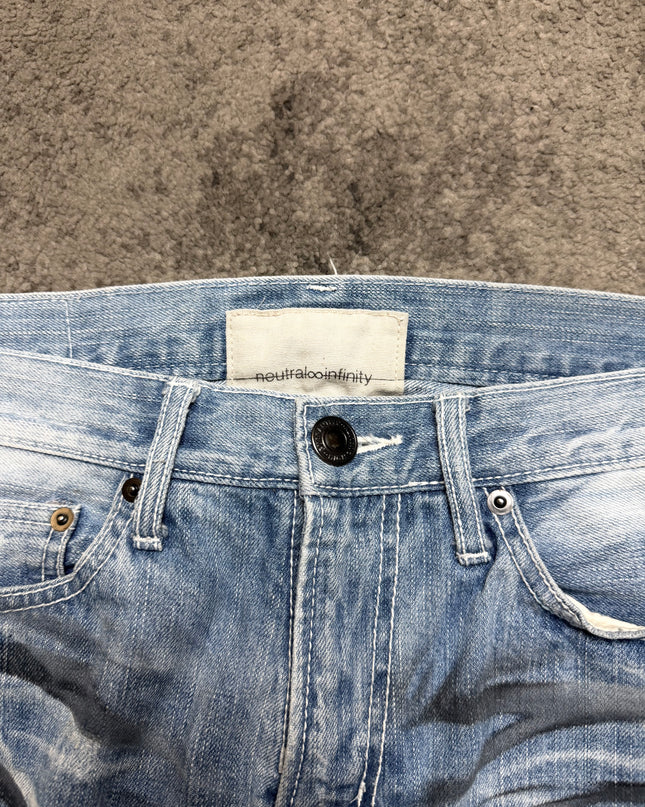 NEUTRAL INFINITY "STATIC COLLAPSE" DENIM
