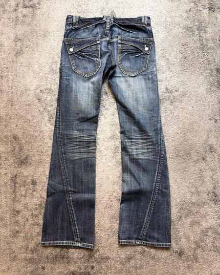 MICHEL KLEIN "SHADOWFLARE" DENIM