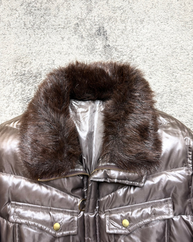 ABAHOUSE "SMOKED CHROME" PUFFER