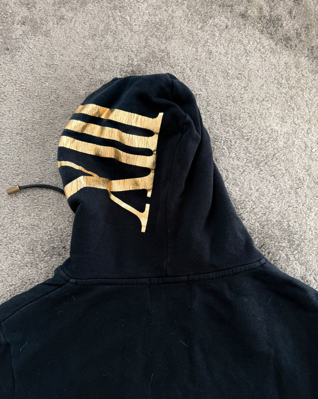 THIRTEEN JAPAN "XIII GOLD SCRIPT" ZIP HOODIE (S-M)