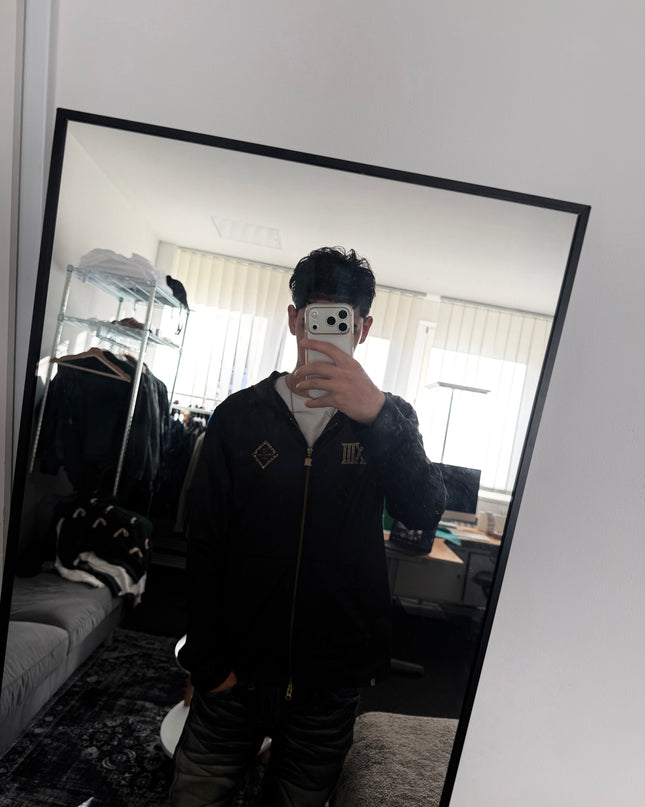 THIRTEEN JAPAN "BLACK CODE XIII" HOODIE (M)