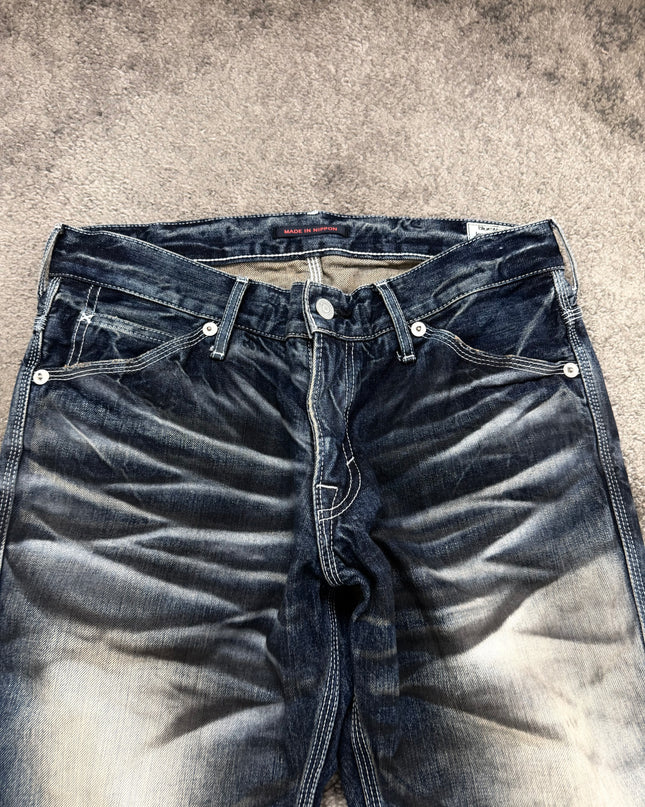 BLUE WAY "SHADOW FADE" DENIM