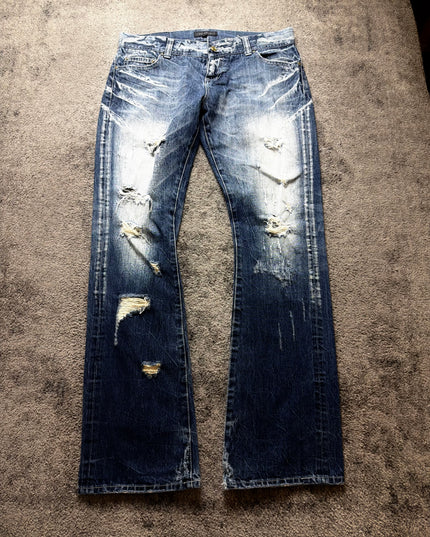 LA GATE "BROKEN LIGHT" DENIM