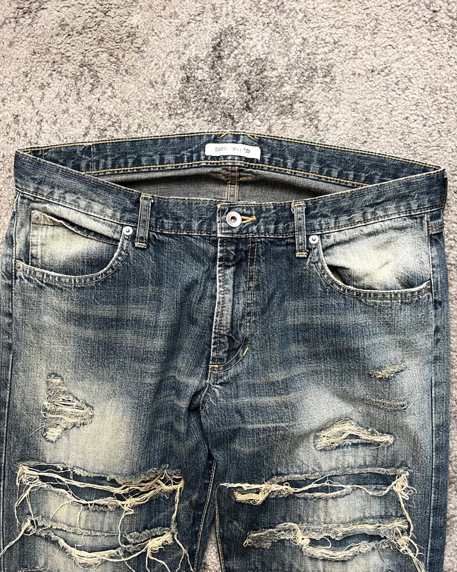 DISCOVERED "FRACTURED CHAOS" DENIM