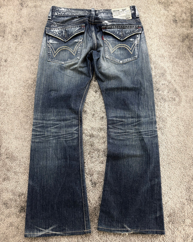 BLUE TRIP "CRASH FADE" DENIM