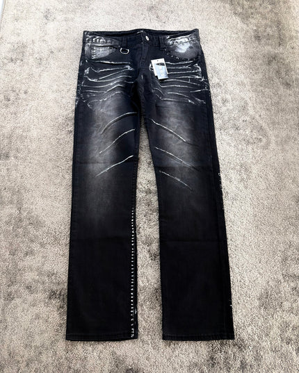 K.U.I "MIDNIGHT SLASH" DENIM