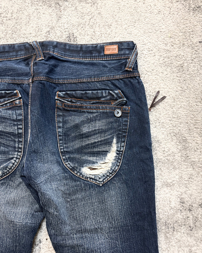 NICOLE CLUB "NIGHTFRAME UTILITY" DENIM