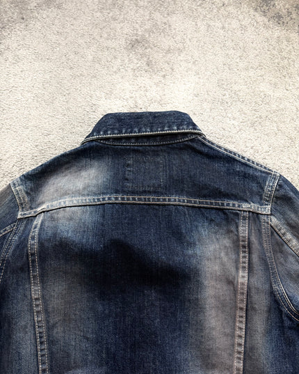 MURDER LICENSE "SHADOW FADE" DENIM JACKET (S-M)