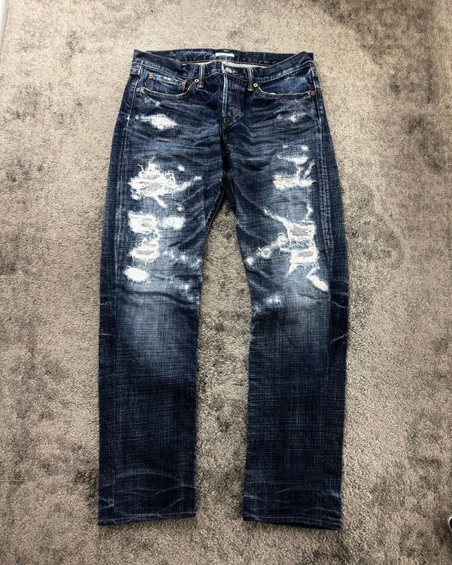 ETERNAL "DISTRESSED INDIGO" DENIM (M)