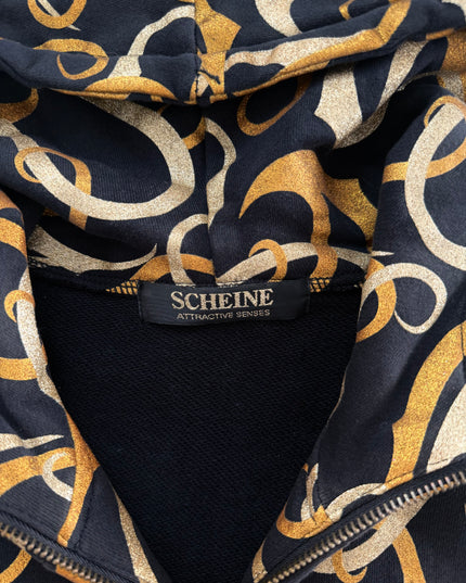 SCHEINE "GOLDEN SERPENT" ZIP HOODIE (M)