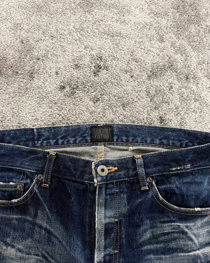 JACKROSE "DESTROYED INDIGO" DENIM (M)