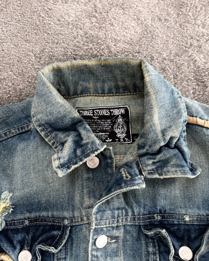 THREE STONES "DUST FADE" DENIM JACKET