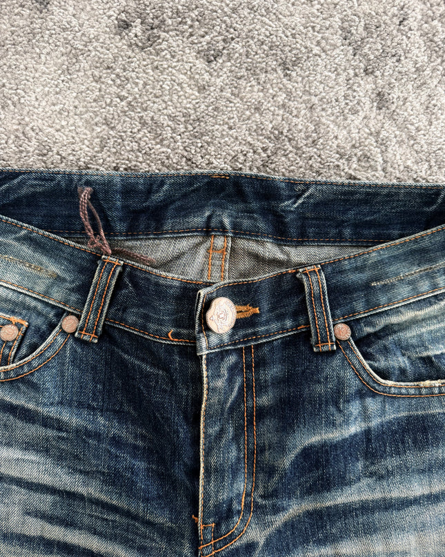 NUMBER ZERO "SUNFADE DAMAGE" DENIM (M-L)