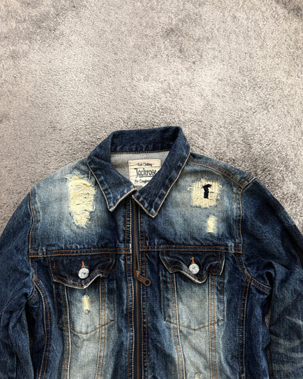 JACKROSE "BROKEN NOISE" DENIM JACKET